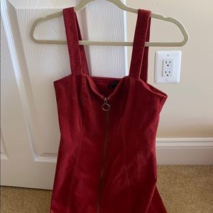 Corduroy Mini Dress